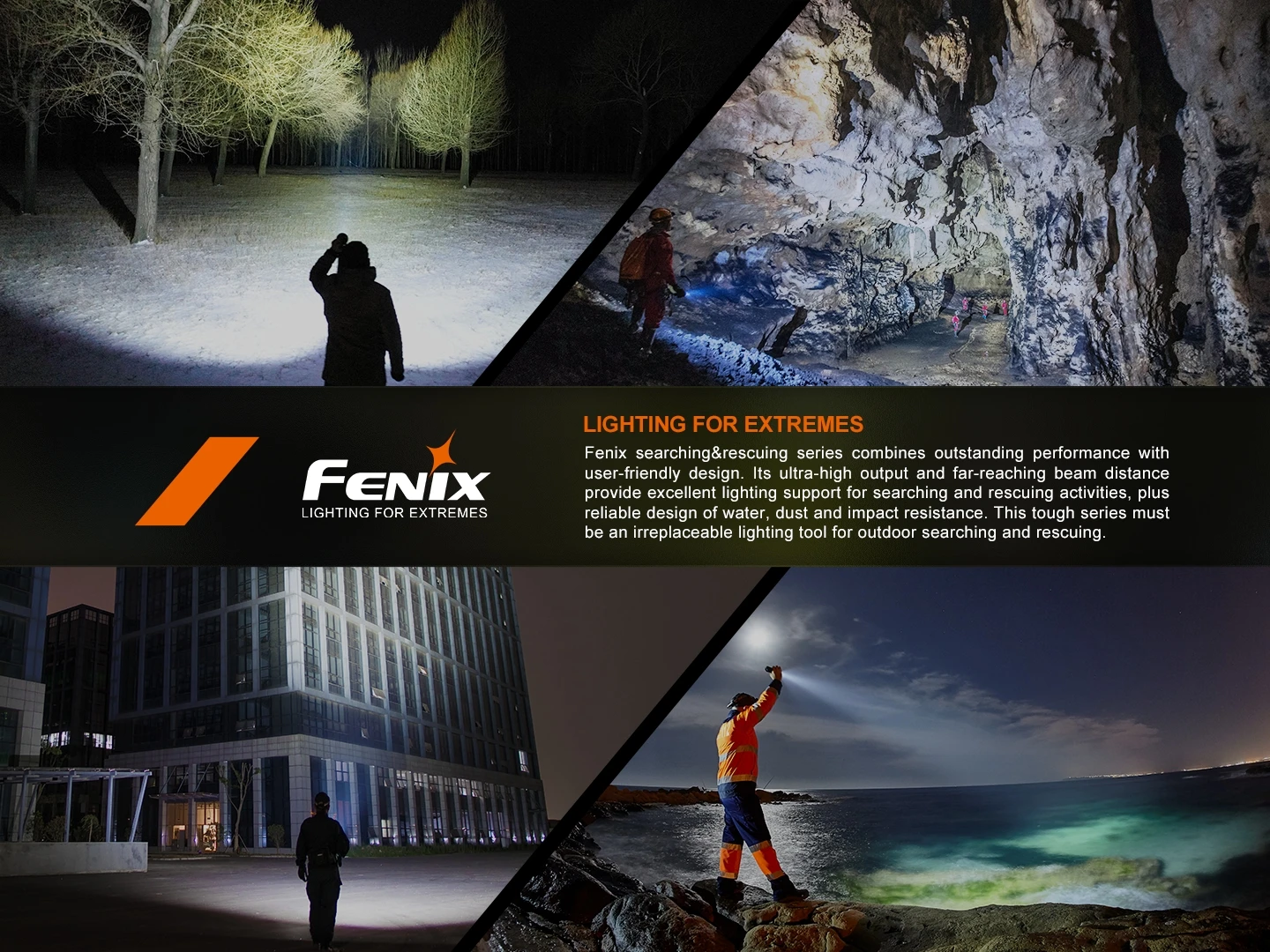 Fenix LR50R V2.0 18000 Lumen Spot and Flood Light with Red and UV